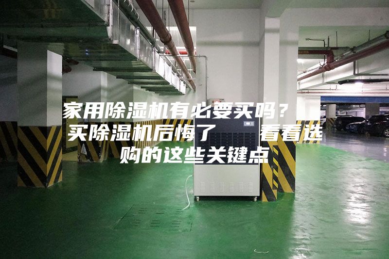 家用除濕機有必要買嗎? 買除濕機后悔了 看看選購的這些關鍵點