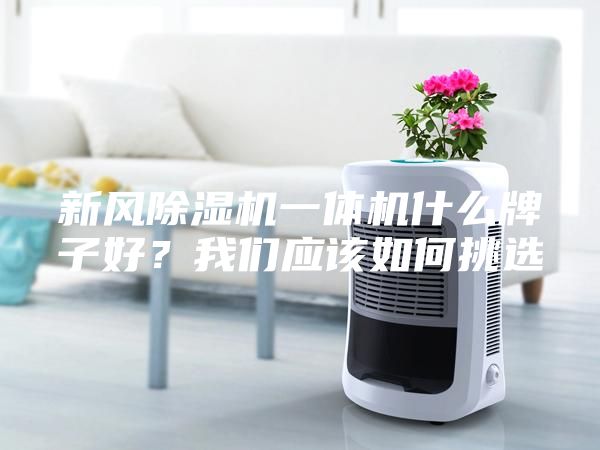 新風除濕機一體機什么牌子好?我們應該如何挑選