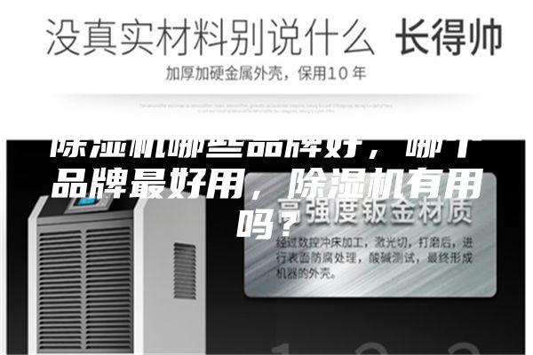 除濕機哪些品牌好，哪個品牌最好用，除濕機有用嗎？