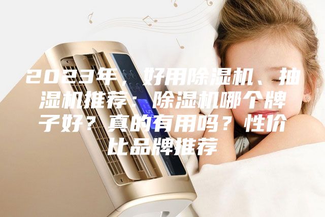 2023年,好用除濕機、抽濕機推薦:除濕機哪個牌子好?真的有用嗎?性價比品牌推薦