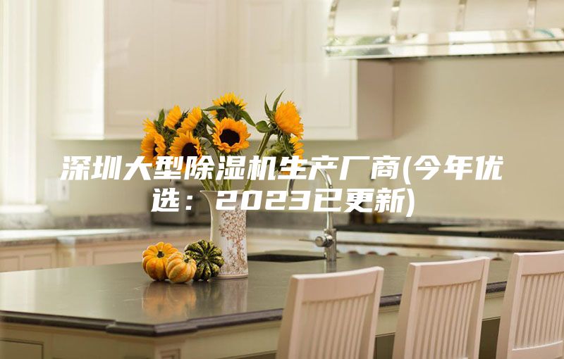 深圳大型除濕機(jī)生產(chǎn)廠商(今年優(yōu)選：2023已更新)
