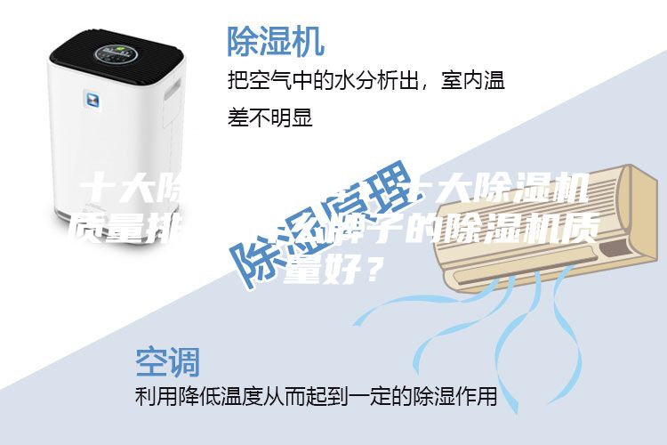 十大除濕機品牌:十大除濕機質量排名 什么牌子的除濕機質量好?