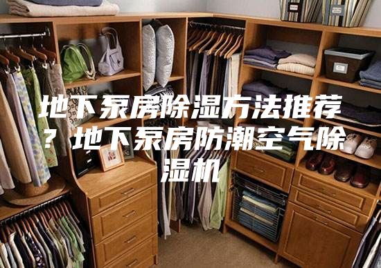地下泵房除濕方法推薦？地下泵房防潮空氣除濕機