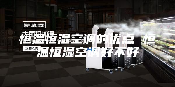 恒溫恒濕空調的優(yōu)點 恒溫恒濕空調好不好