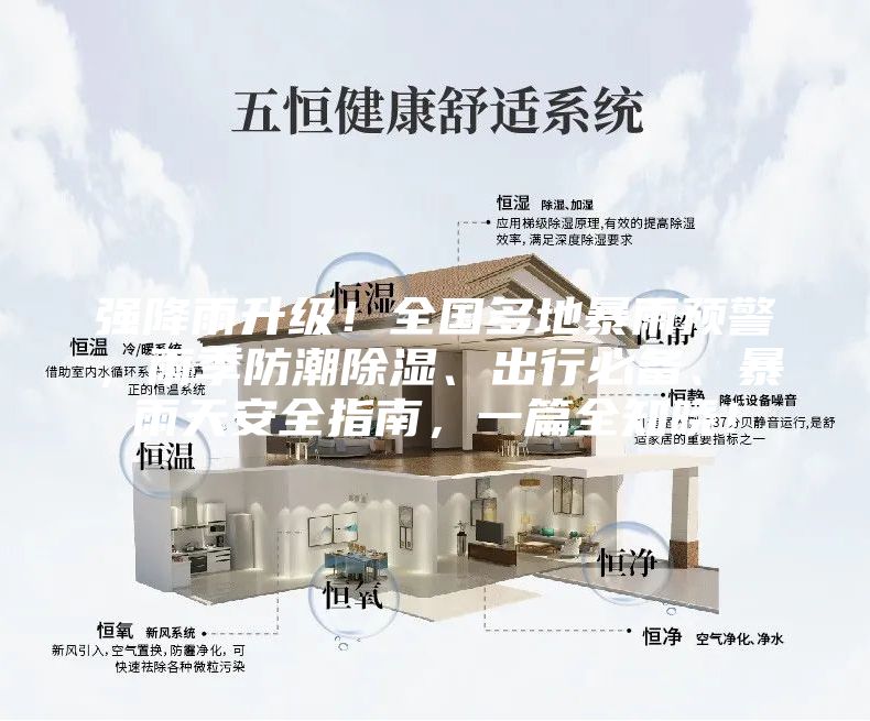 強降雨升級！全國多地暴雨預警，雨季防潮除濕、出行必備、暴雨天安全指南，一篇全知曉！