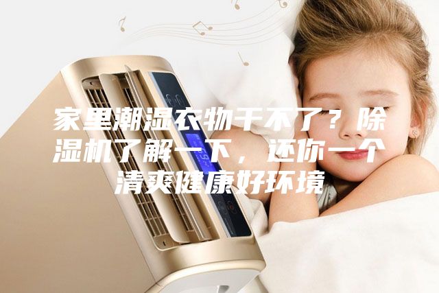 家里潮濕衣物干不了?除濕機了解一下,還你一個清爽健康好環境