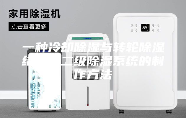 一種冷卻除濕與轉輪除濕結合的二級除濕系統的制作方法