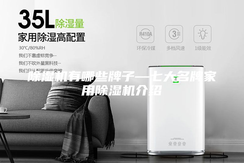 除濕機有哪些牌子—七大名牌家用除濕機介紹