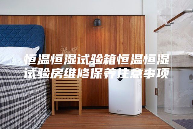 恒溫恒濕試驗箱恒溫恒濕試驗房維修保養注意事項