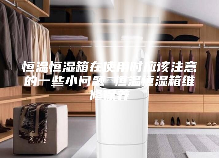 恒溫恒濕箱在使用時應(yīng)該注意的一些小問題 恒溫恒濕箱維修保養(yǎng)