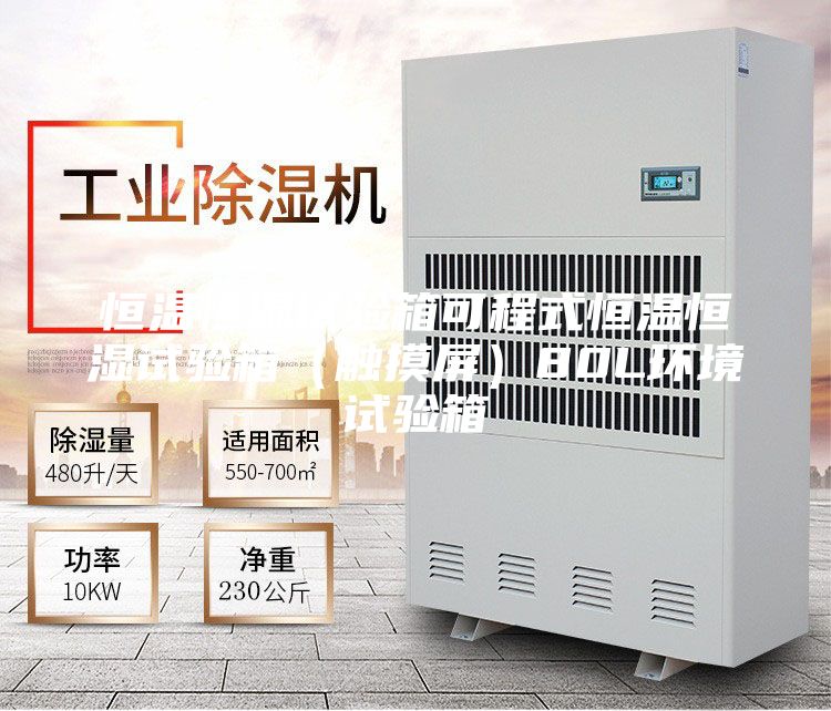 恒溫恒濕試驗箱可程式恒溫恒濕試驗箱(觸摸屏)80L環境試驗箱