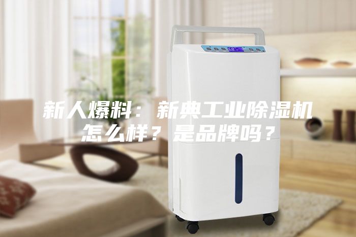 新人爆料：新典工業除濕機怎么樣？是品牌嗎？