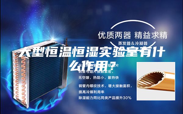 大型恒溫恒濕實驗室有什么作用？