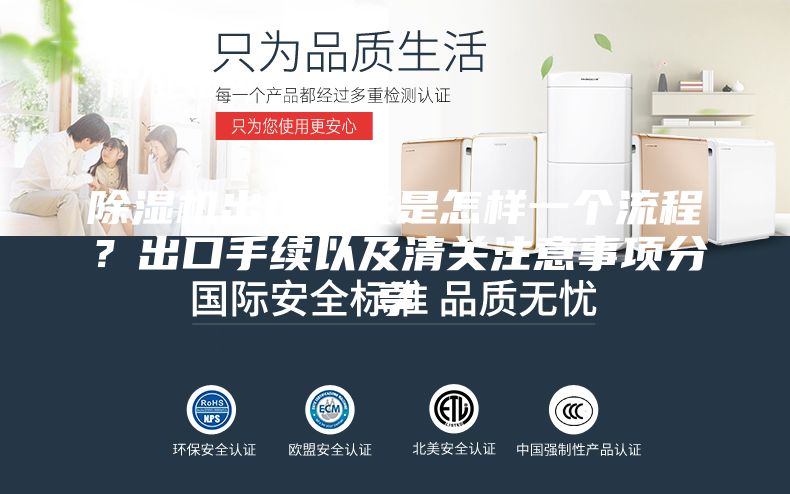 除濕機出口報關是怎樣一個流程?出口手續以及清關注意事項分享