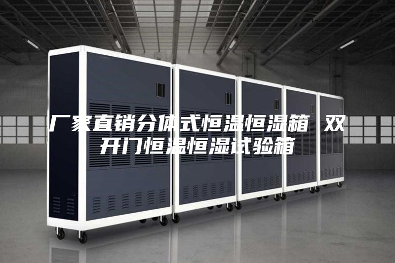 廠家直銷分體式恒溫恒濕箱 雙開門恒溫恒濕試驗(yàn)箱