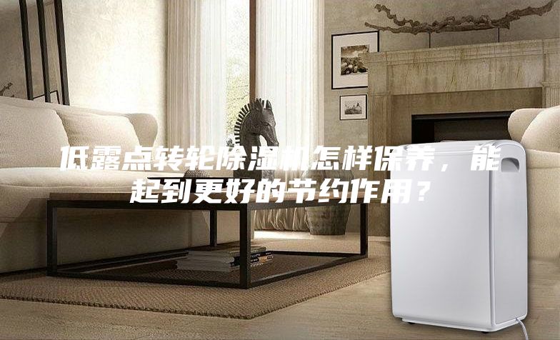 低露點轉輪除濕機怎樣保養,能起到更好的節約作用?