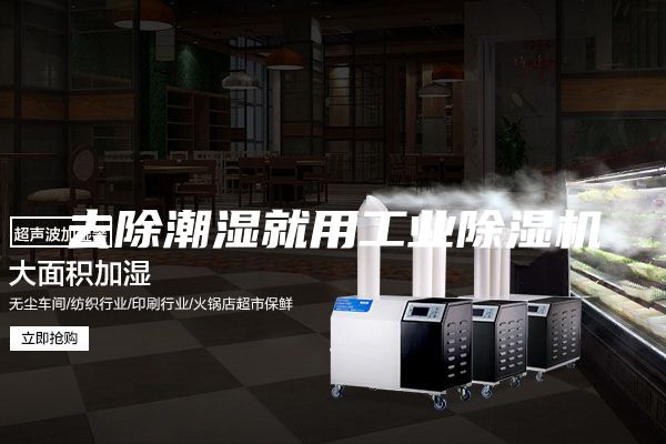 去除潮濕就用工業除濕機