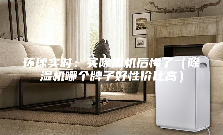 環(huán)球?qū)崟r(shí)：買(mǎi)除濕機(jī)后悔了（除濕機(jī)哪個(gè)牌子好性?xún)r(jià)比高）