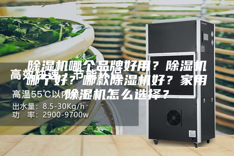 除濕機哪個品牌好用？除濕機哪個好？哪款除濕機好？家用除濕機怎么選擇？